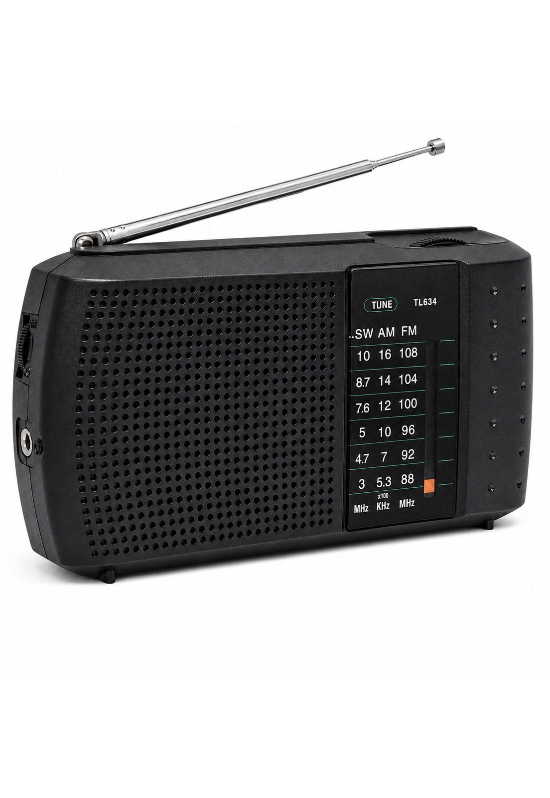 Radio Portátil de Bolsillo Multibandas AM/ FM / SW TL634-1