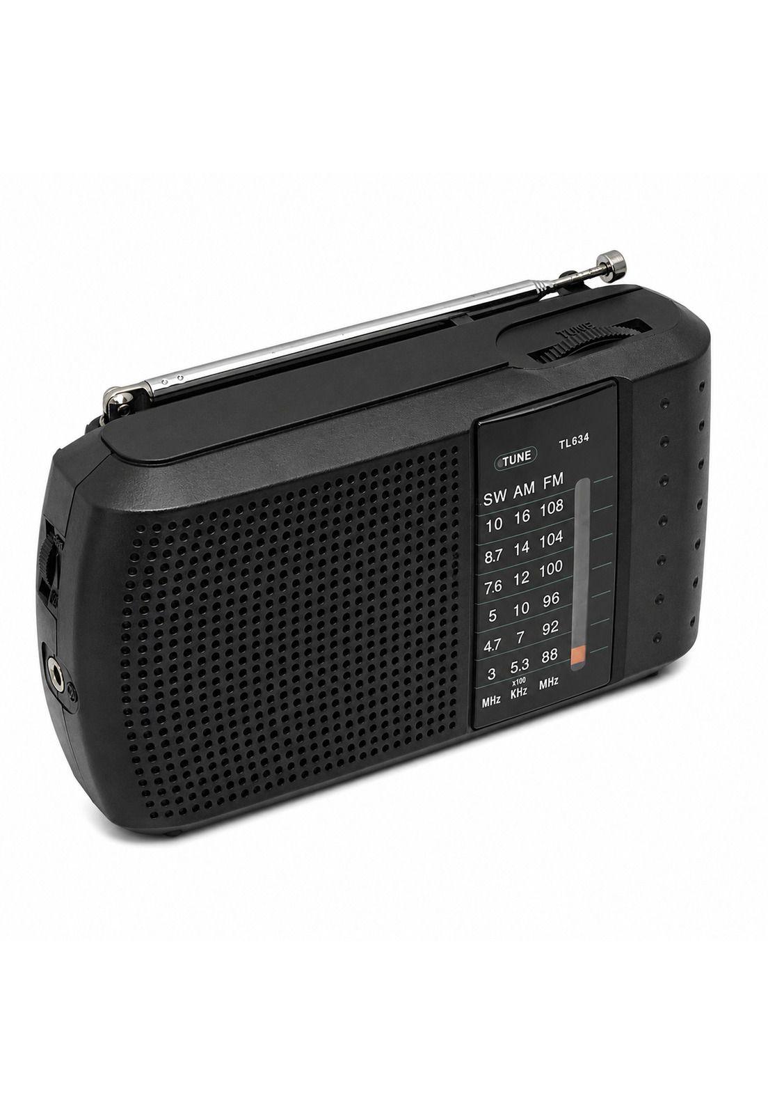 Radio Portátil de Bolsillo Multibandas AM/ FM / SW TL634-2