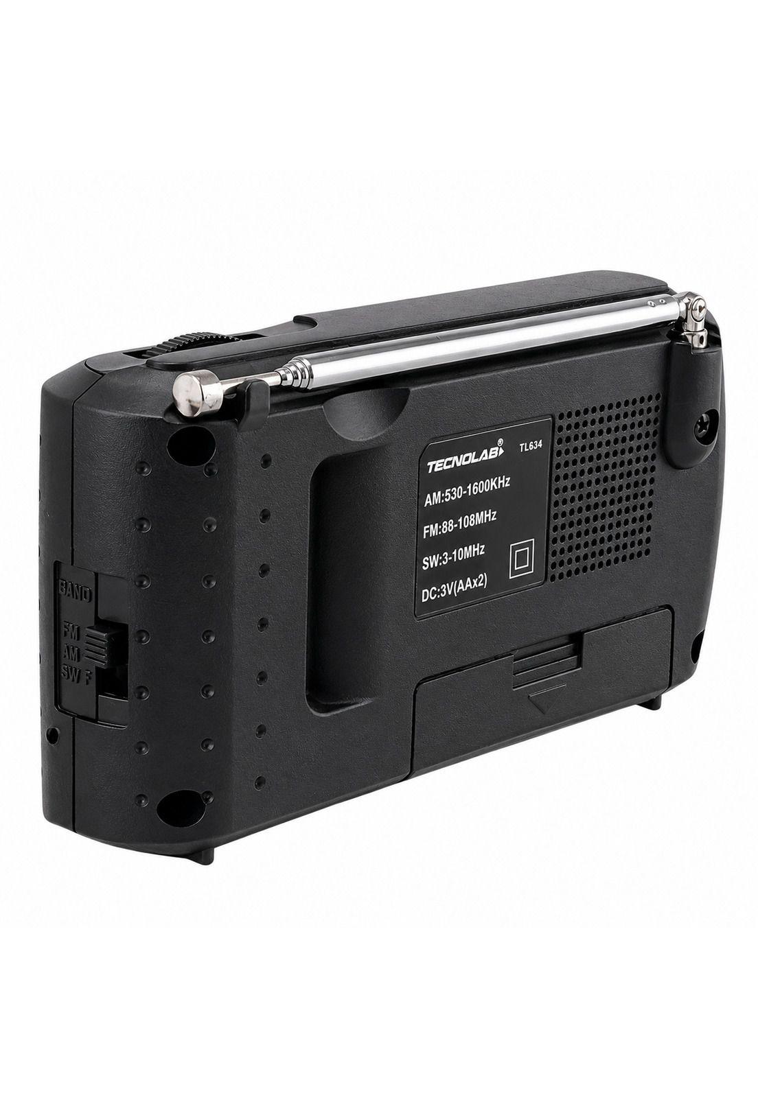 Radio Portátil de Bolsillo Multibandas AM/ FM / SW TL634-3