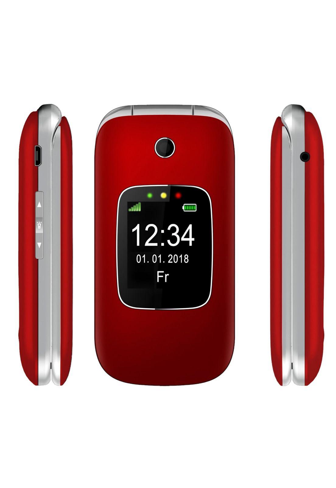 Teléfono IRT Senior 4G S. O. S para Adulto Mayor Almeja 330R-2