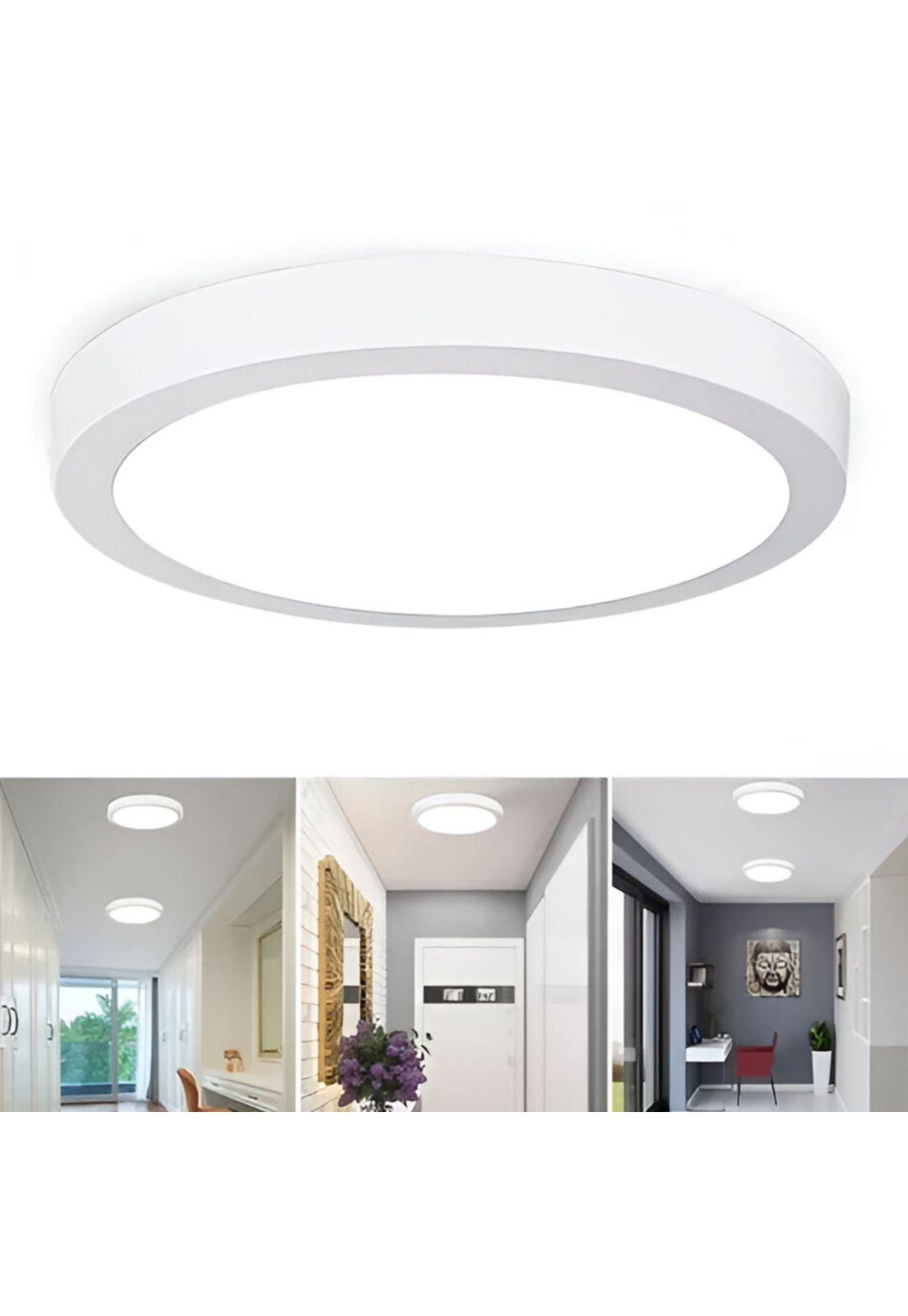 Plafon LED Sobrepuesto Logic 18W Luz Fria Blacklight 1440LM-4