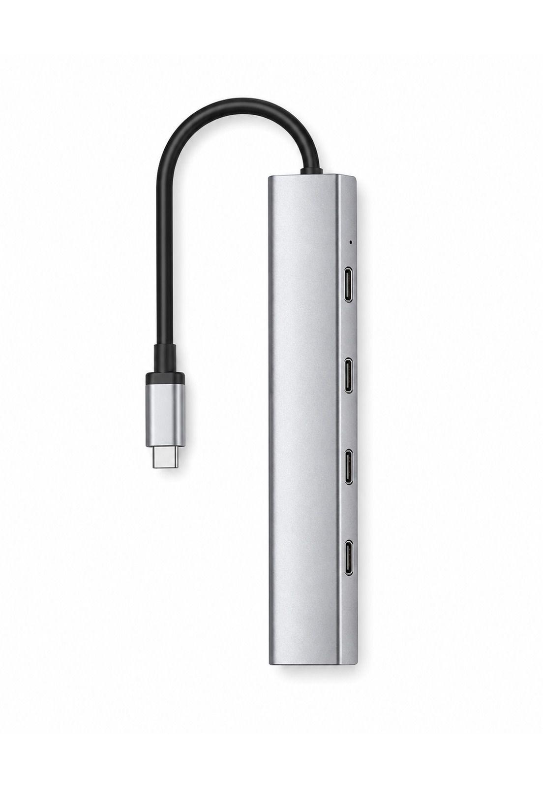 HUB USB-C 3.2 de Aluminio con 4 Puertos USB-C de 10 Gbps-5