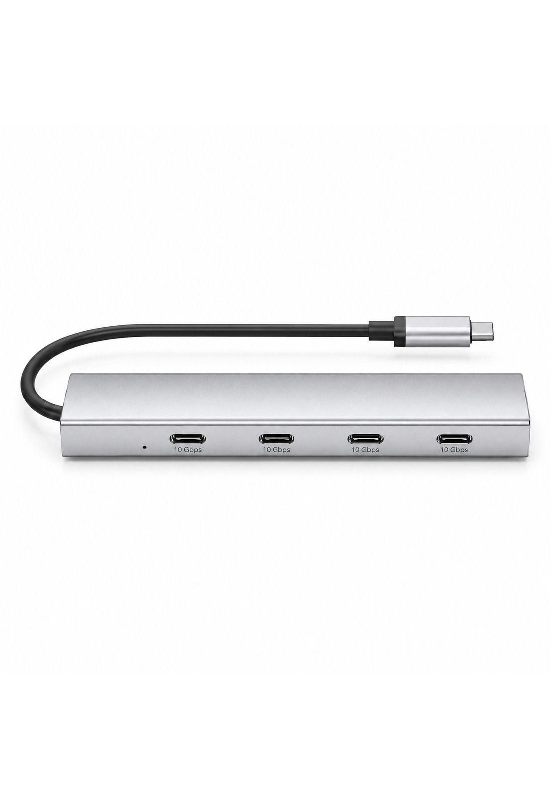 HUB USB-C 3.2 de Aluminio con 4 Puertos USB-C de 10 Gbps-7