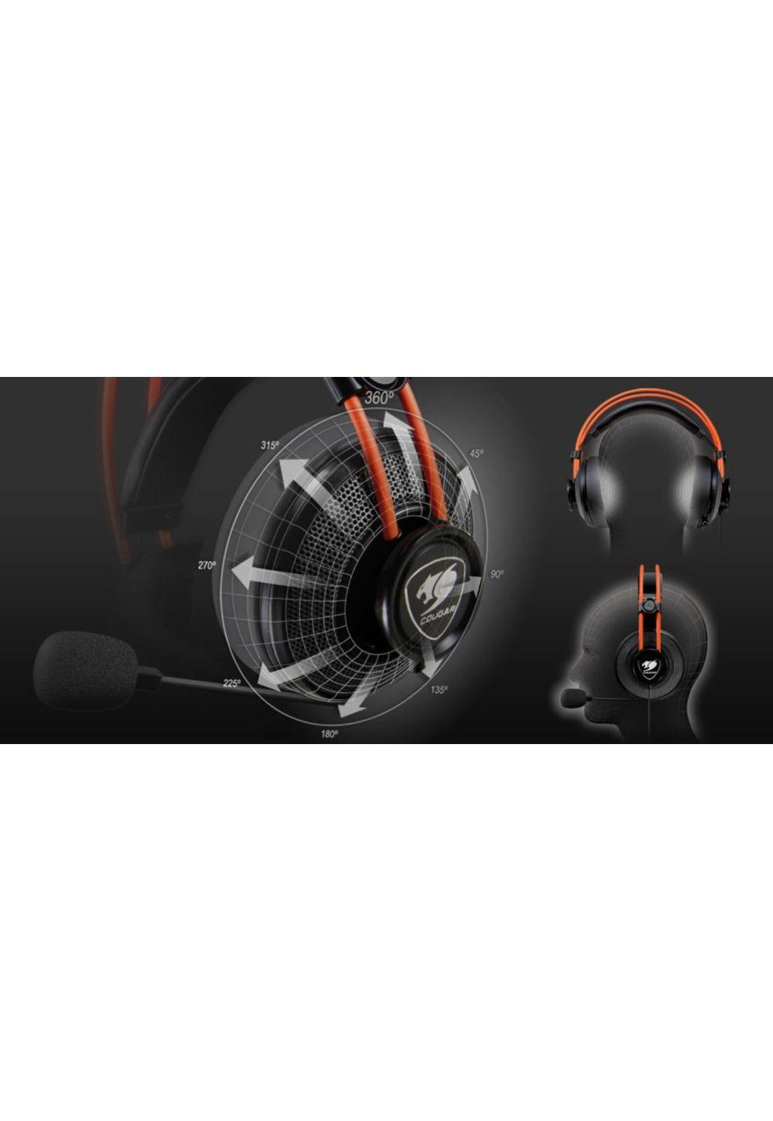 Audifonos Gamer Cougar Immersa TI Multiplataformas-5