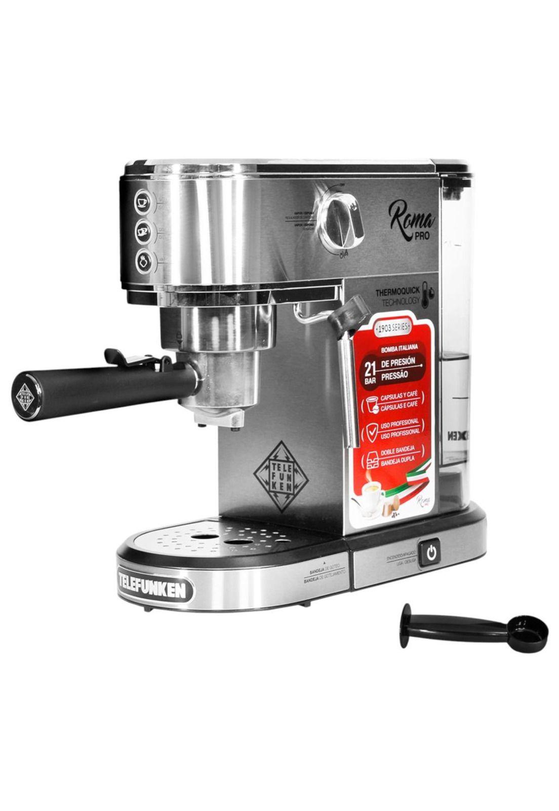 Cafetera Profesional Express Termo Quick Roma Pro 21 Bar 1LT-3