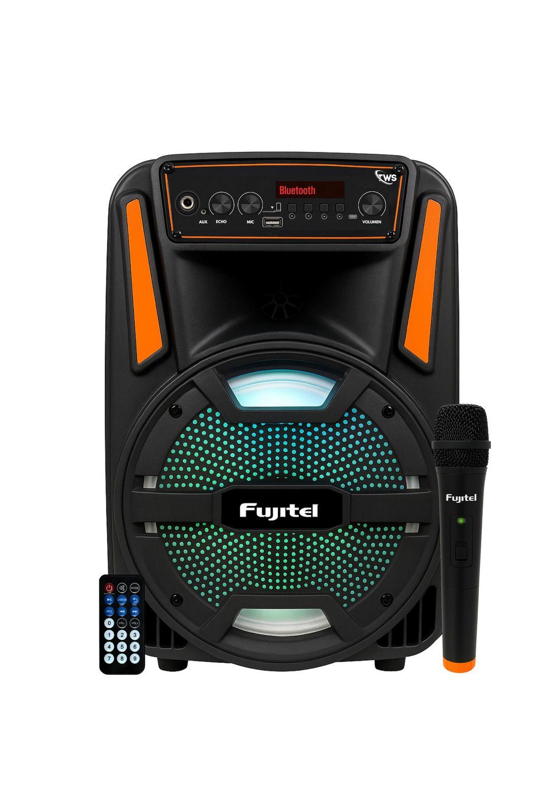 Parlante Karaoke con Micrófono inalámbrico Fujitel BT8L1NEW-5