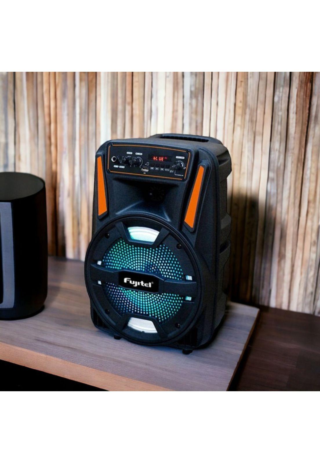 Parlante Karaoke con Micrófono inalámbrico Fujitel BT8L1NEW-8