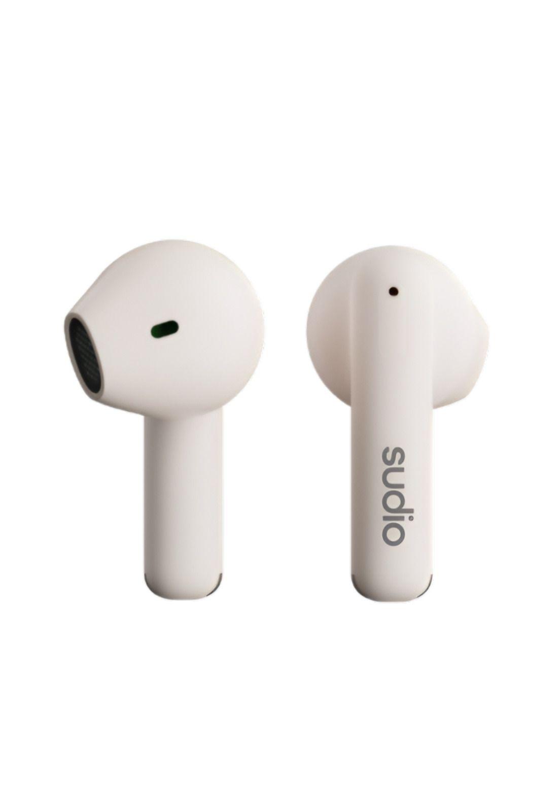 Audífonos Sudio Premium Line Earphones A1 TWS MIDNIGHT WHITE-2