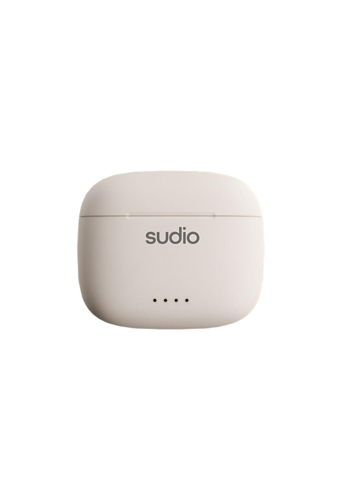 Audífonos Sudio Premium Line Earphones A1 TWS MIDNIGHT WHITE-3