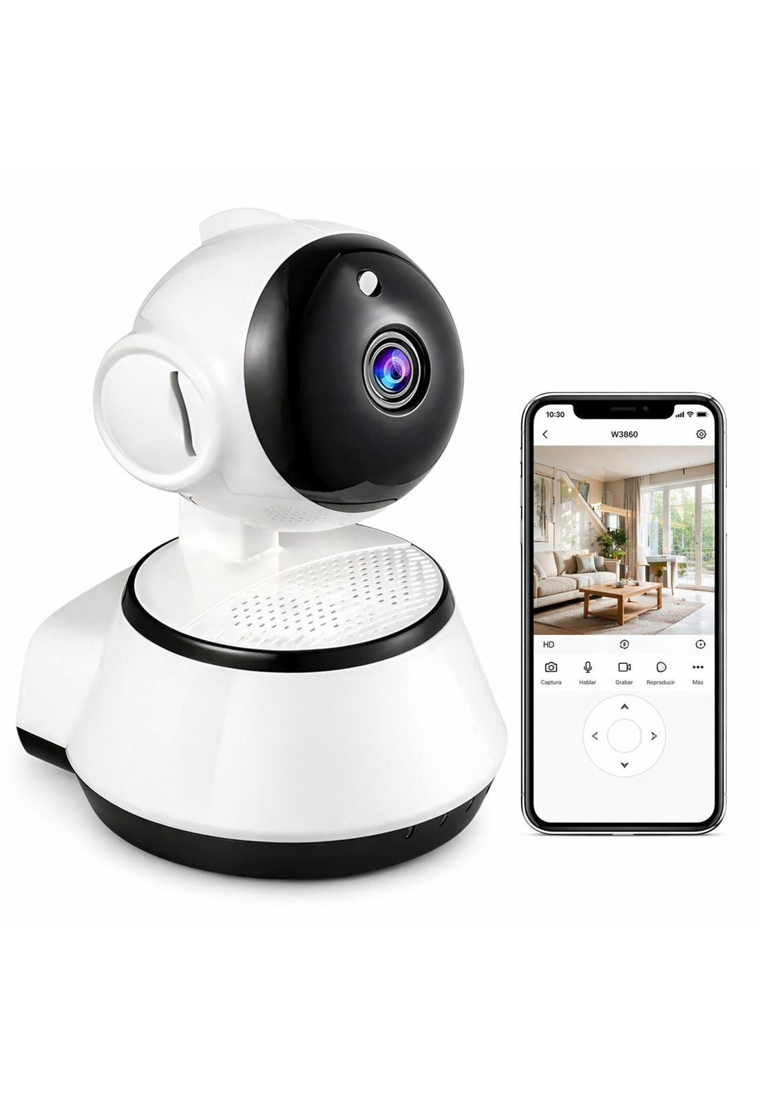 Camara Wifi Rotatoria 360° HD Robotica PTZ Interior W3860-2