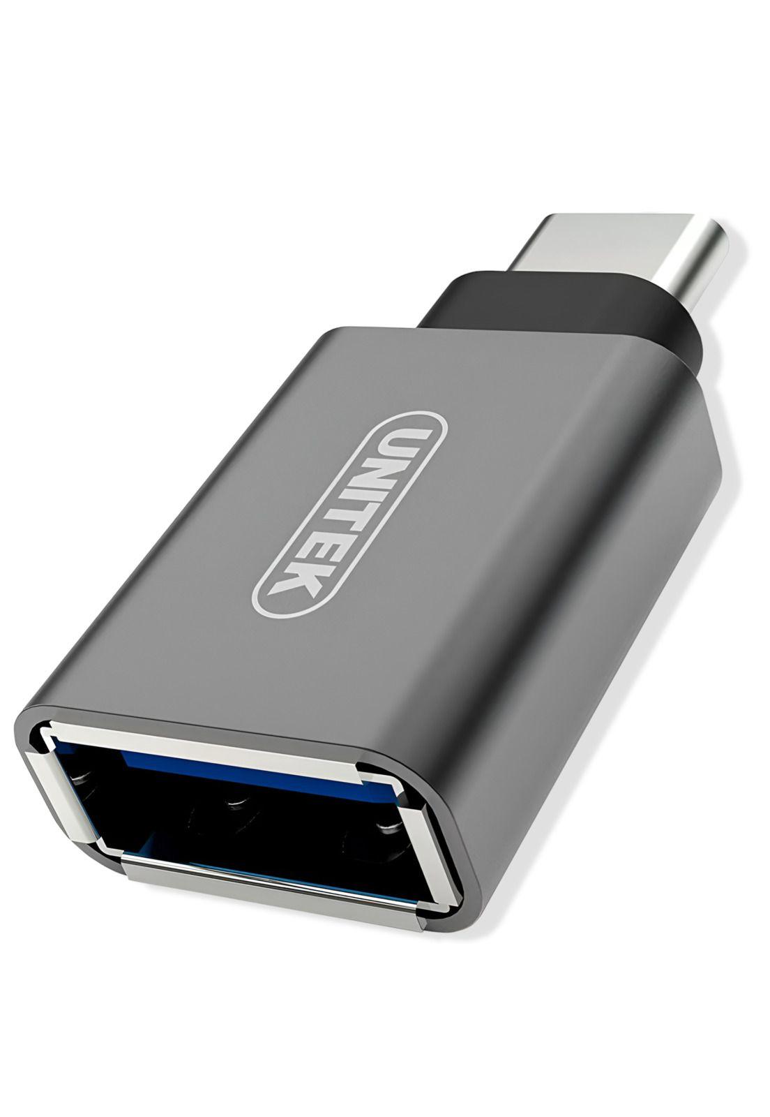 Adaptador OTG USB-C A USB 3.0 High Speed Unitek Y-A025CGY-2