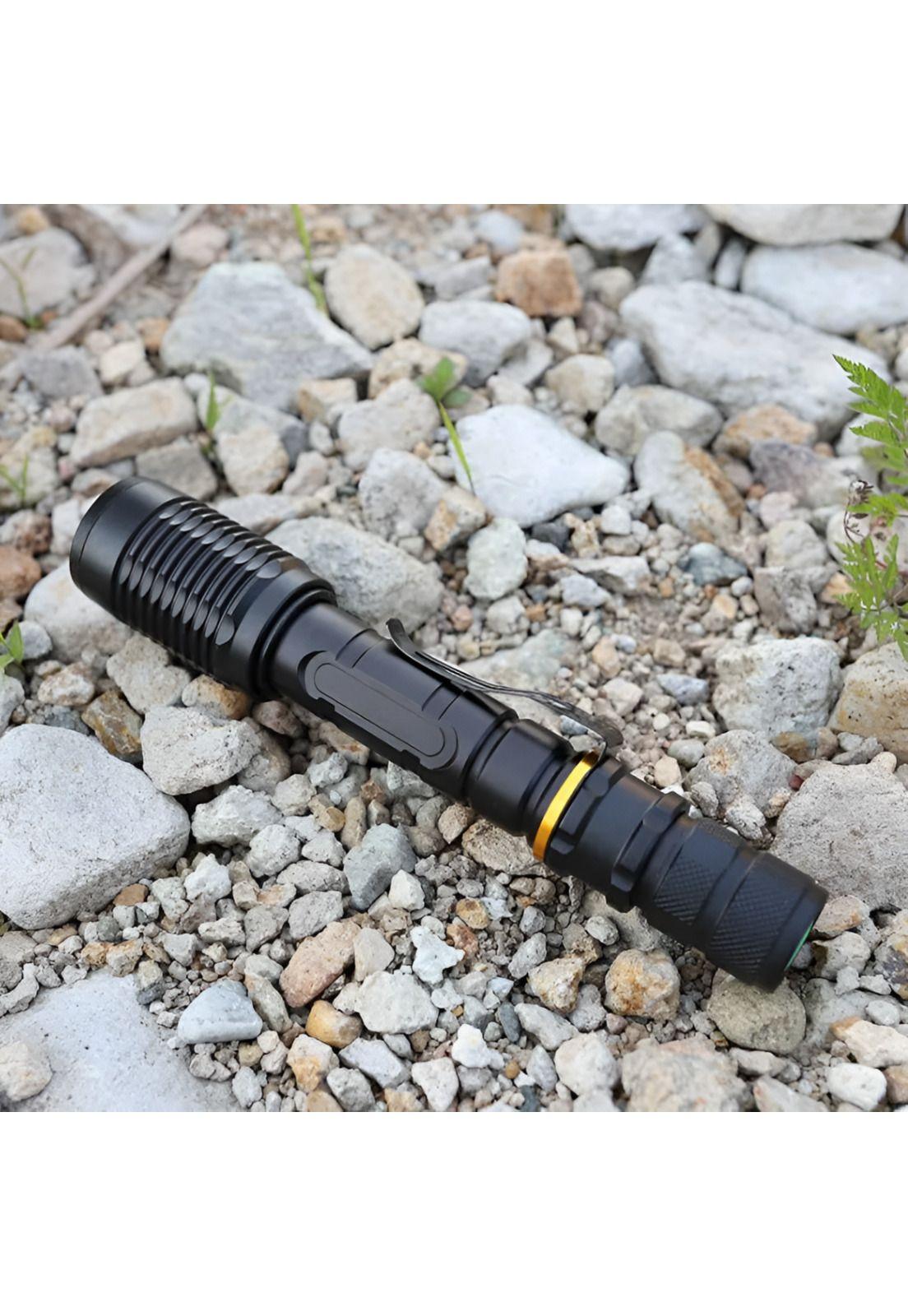 Linterna LED Profesional Multi Uso con Zoom High Power T6-7