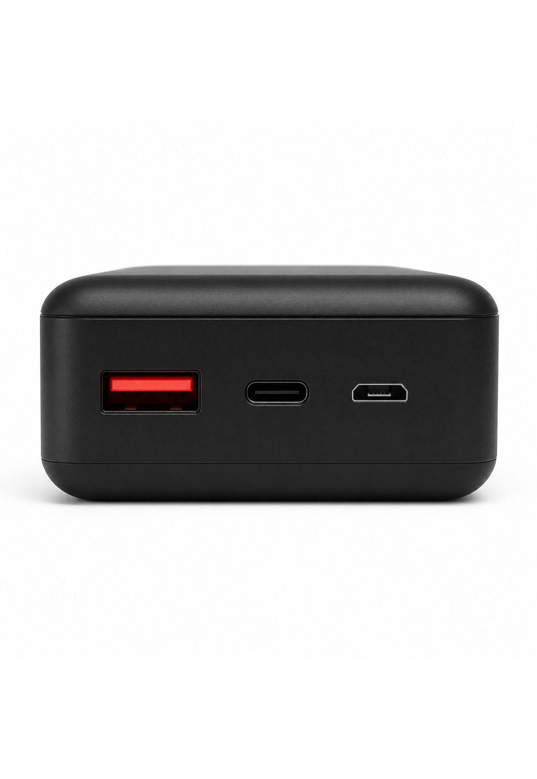 Powerbank Ultra Rápido de 30.000 MAH Multipuertos Black-5