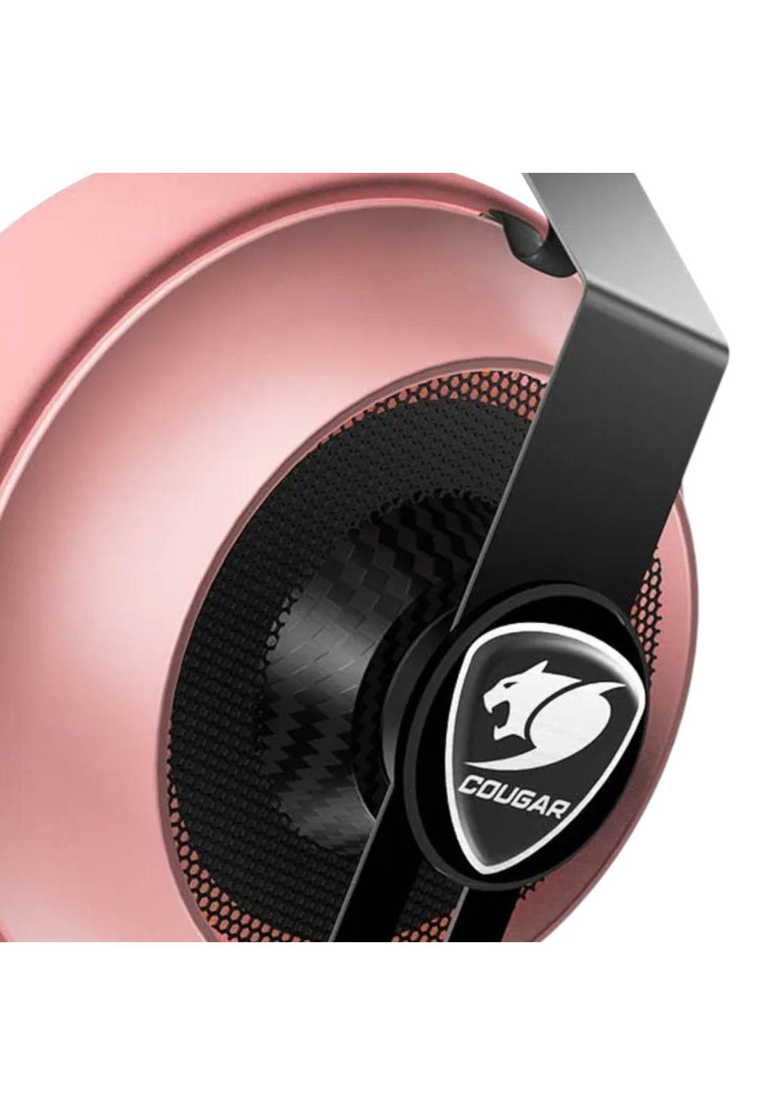 Audifonos Cougar Phontum Essential Rosa 53mm Multiplataforma-4