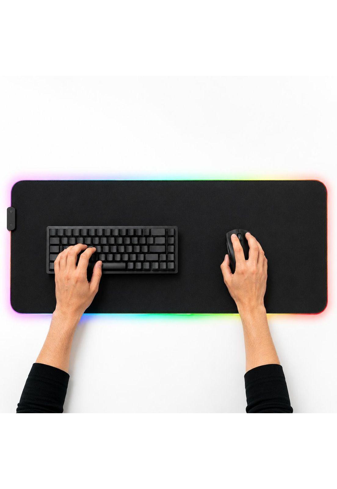 Mousepad Gamer Extra Large RGB Multipropósitos 800x300mm-2