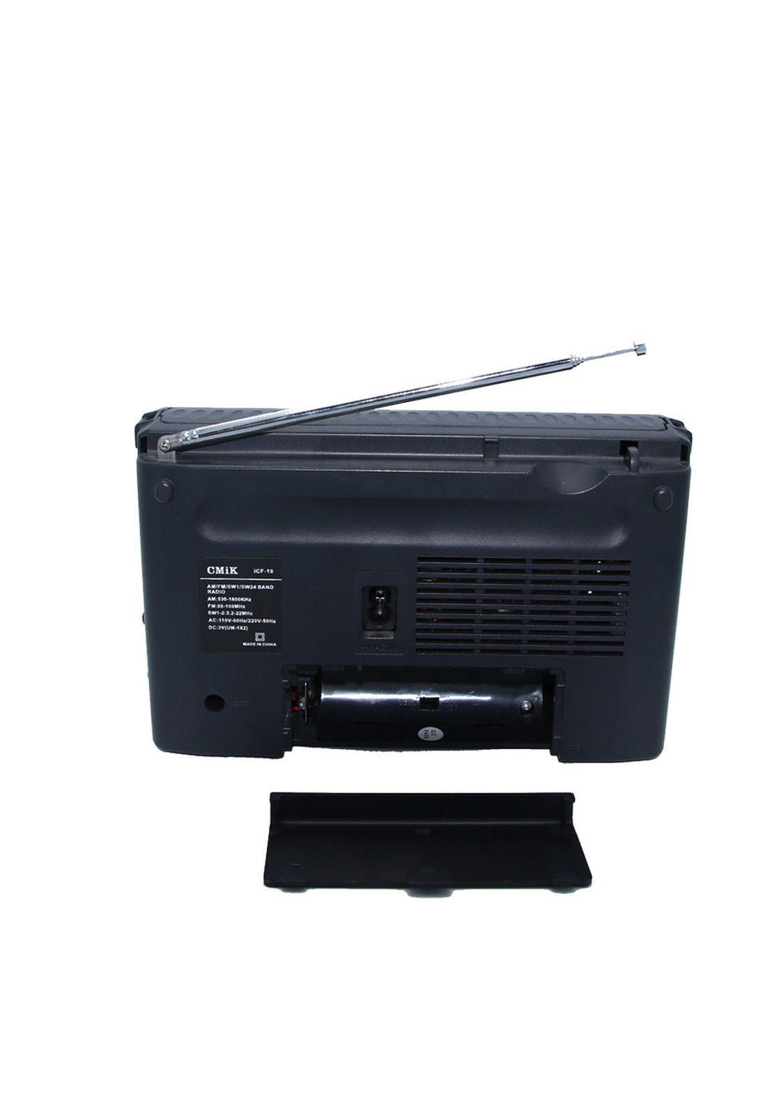 Radio AM / FM Multibandas Recargable a Pilas y Corriente 18R-8
