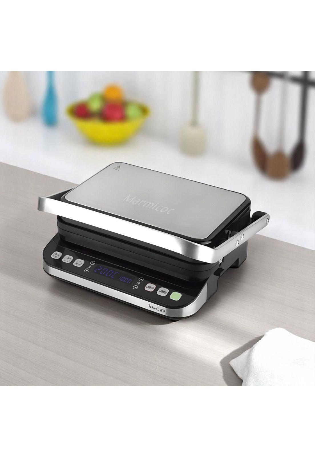 Panini Grill Profesional Marmicoc 4610 INOX Display Digital-7