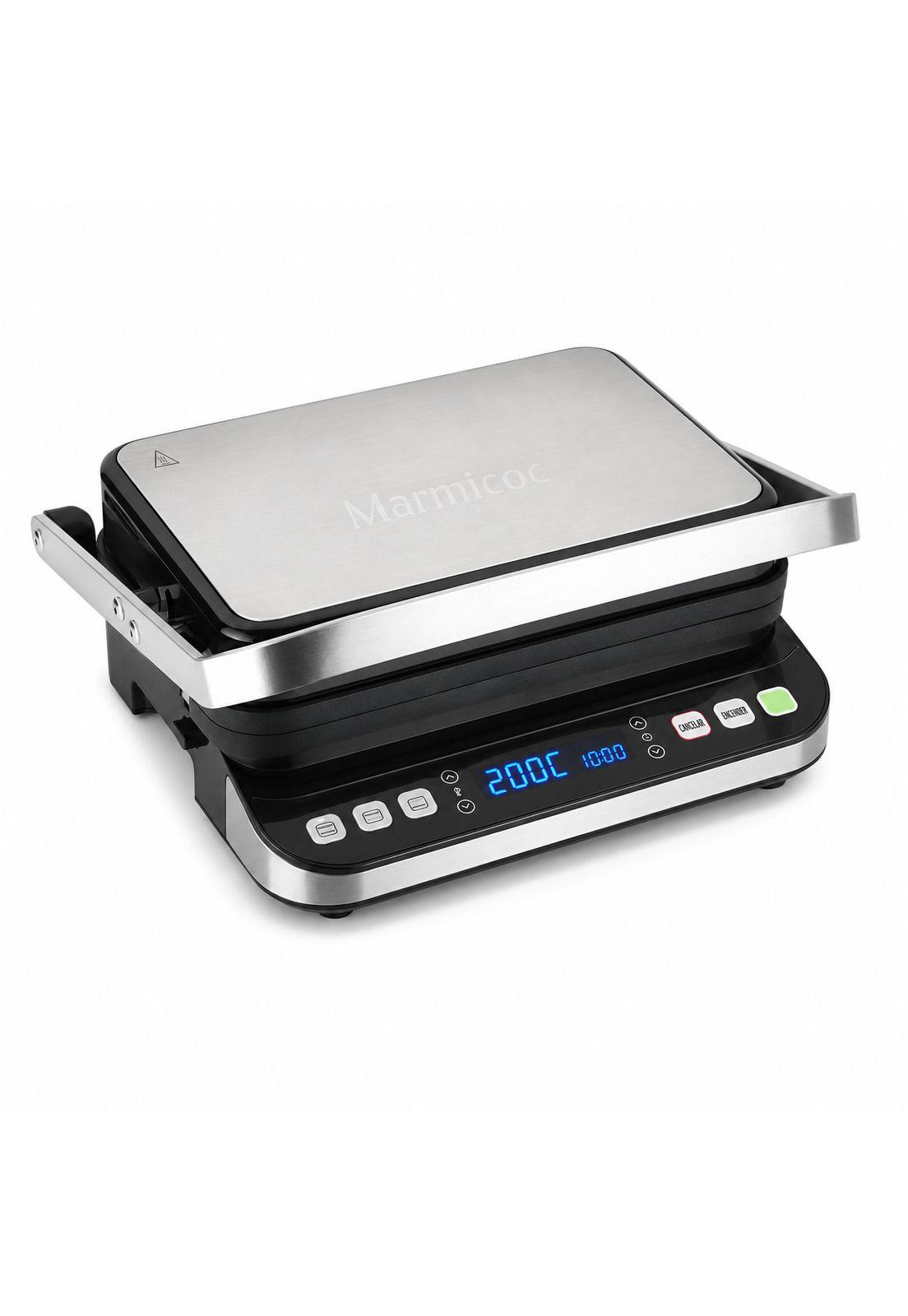 Panini Grill Profesional Marmicoc 4610 INOX Display Digital-0