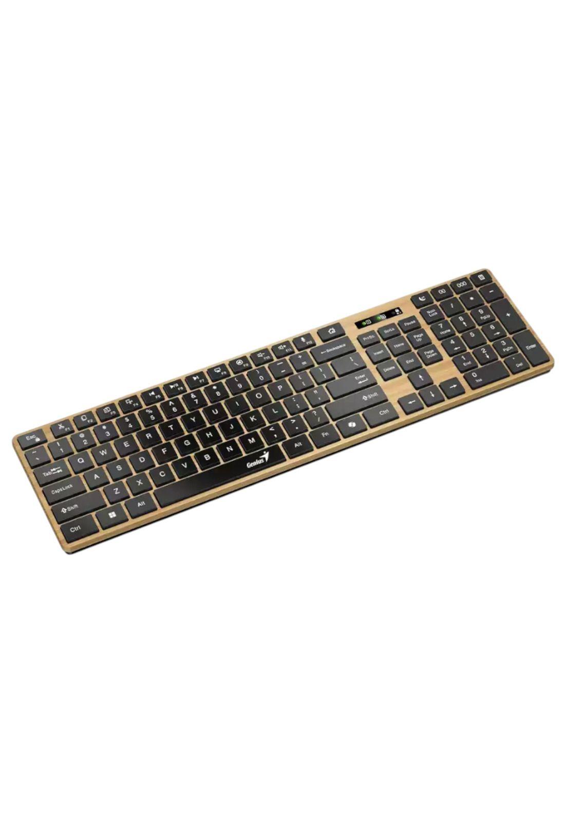 Teclado Dual Wireless Bluetooth + USB 2G Slimstar Copilot AI-4