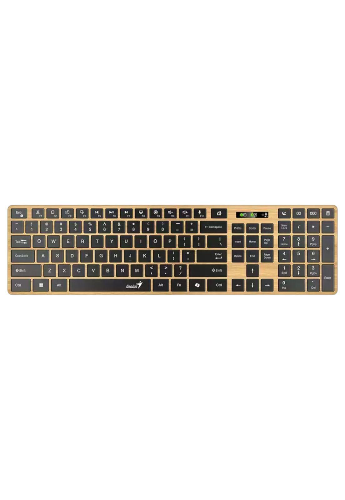 Teclado Dual Wireless Bluetooth + USB 2G Slimstar Copilot AI-7