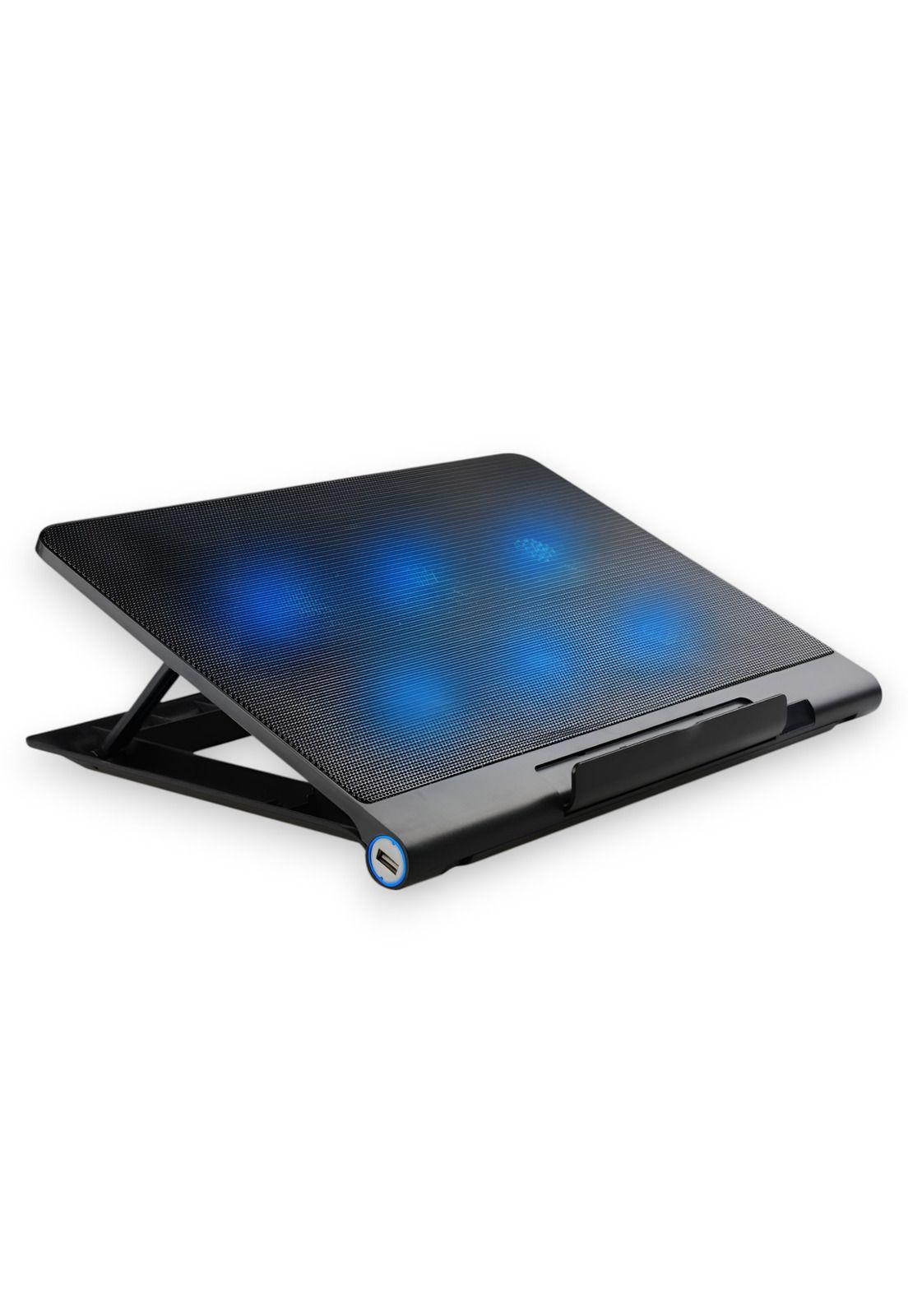 Ventilador para Notebooks Gamer SIX FAN LED 1800 RPM 17" Max-0