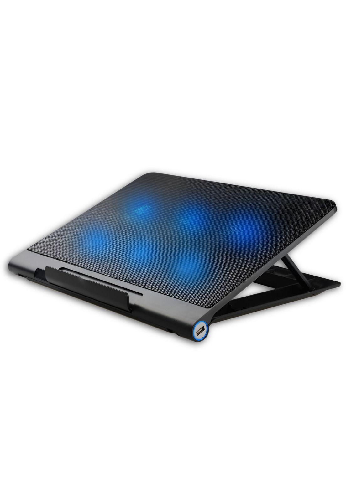 Ventilador para Notebooks Gamer SIX FAN LED 1800 RPM 17" Max-1