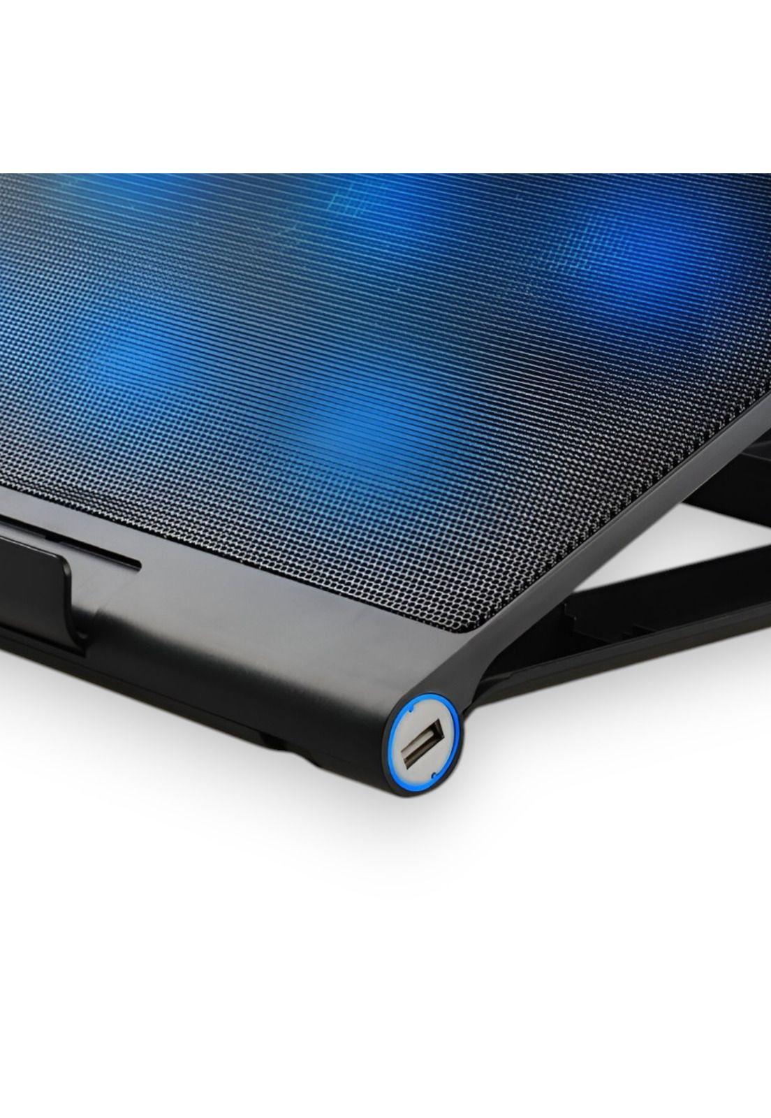 Ventilador para Notebooks Gamer SIX FAN LED 1800 RPM 17" Max-2