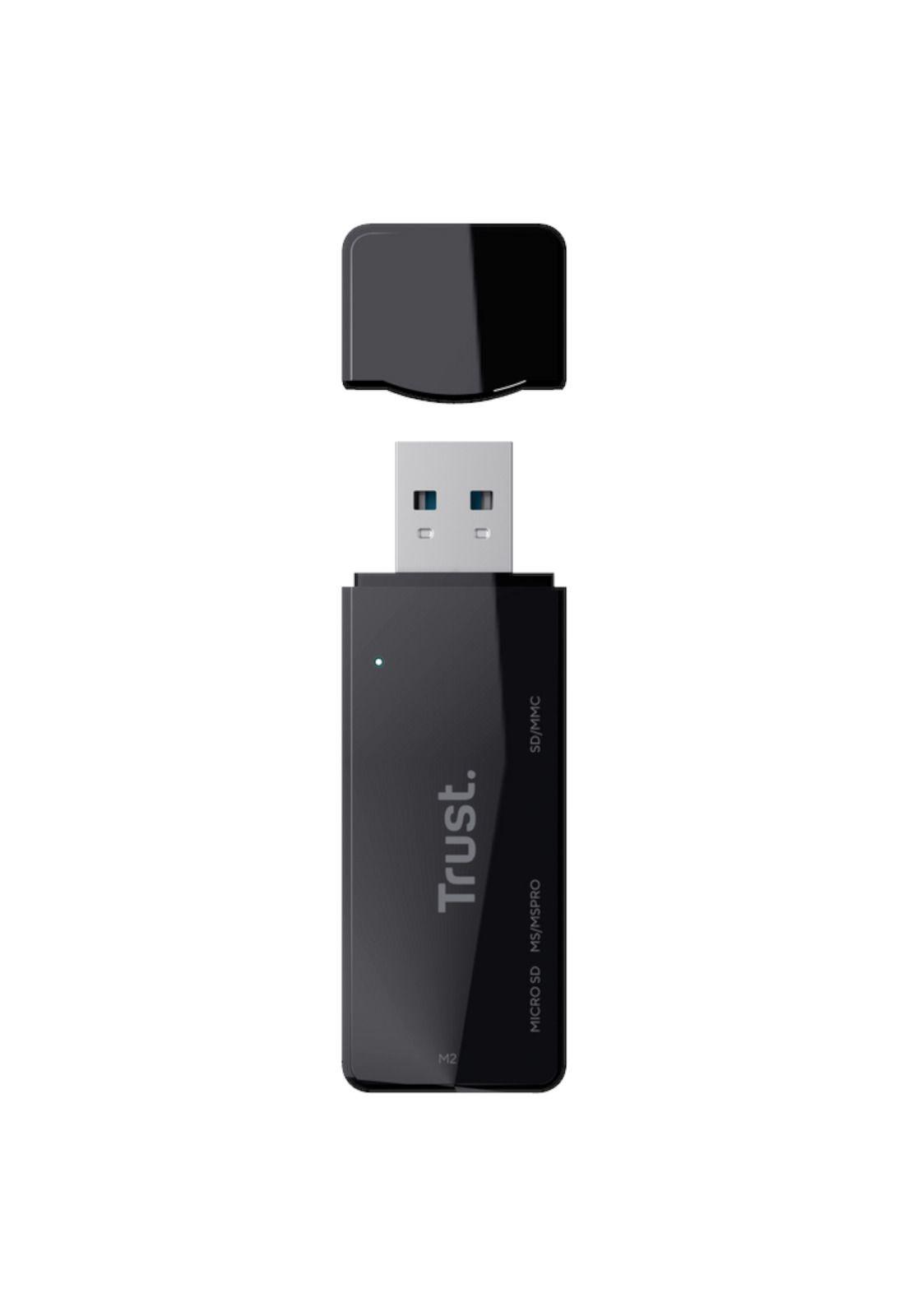 Lector de Memorias Multiformatos Trust Nanga USB 3.2 / 5Gbps-2