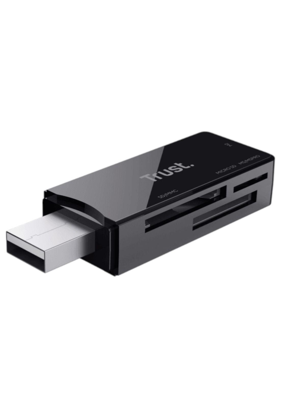 Lector de Memorias Multiformatos Trust Nanga USB 3.2 / 5Gbps-5