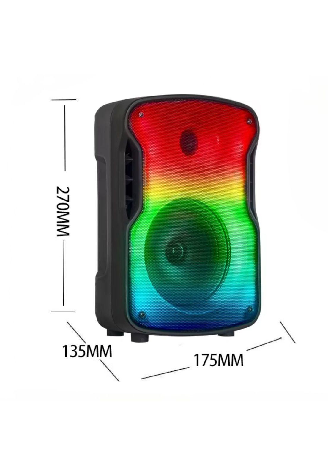Parlante Bluetooth Flaming Flash Full RGB Llightning 20W RMS-7