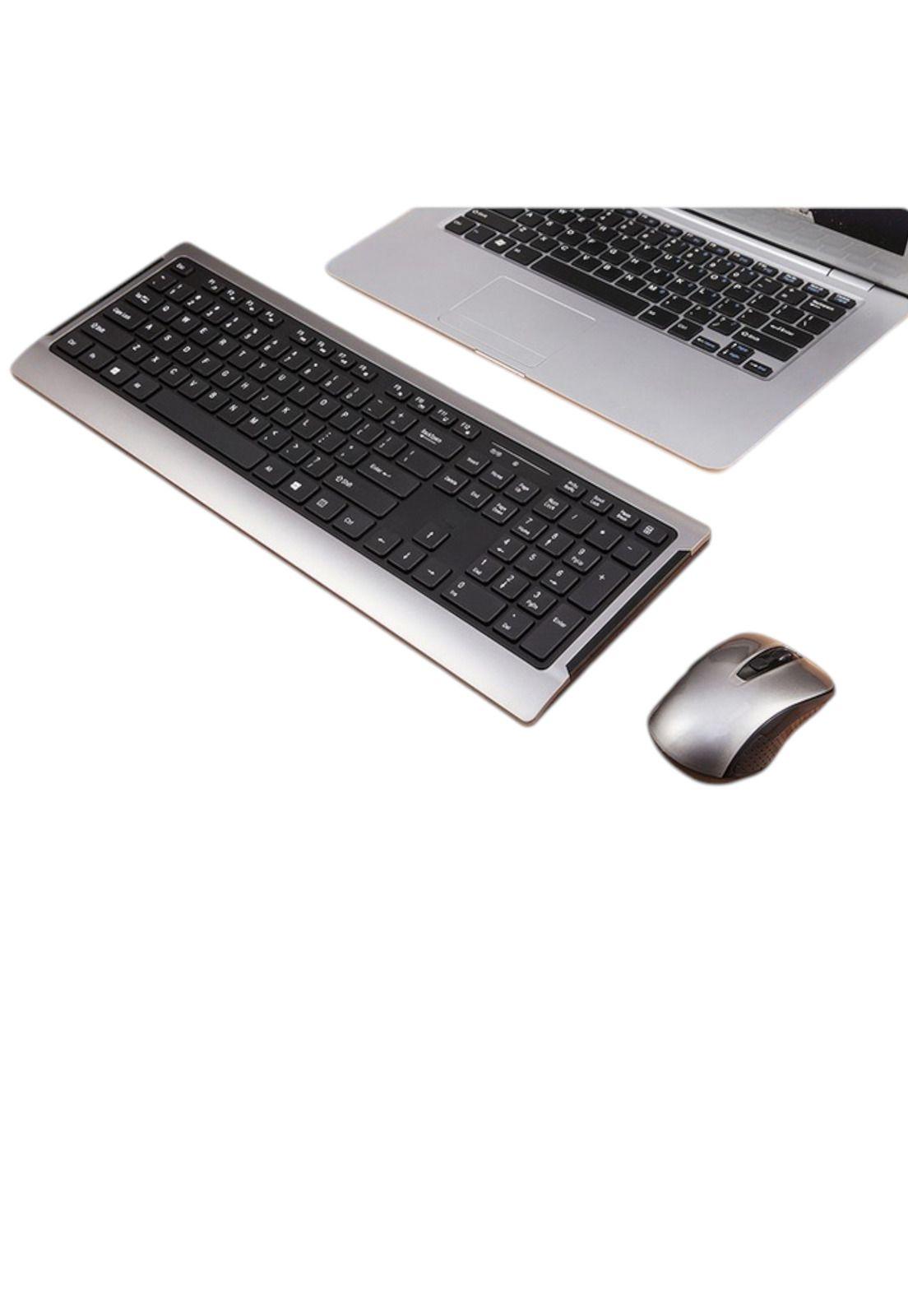 Teclado y Mouse Inalambrico Teclas Planas Tecmaster LD100-5