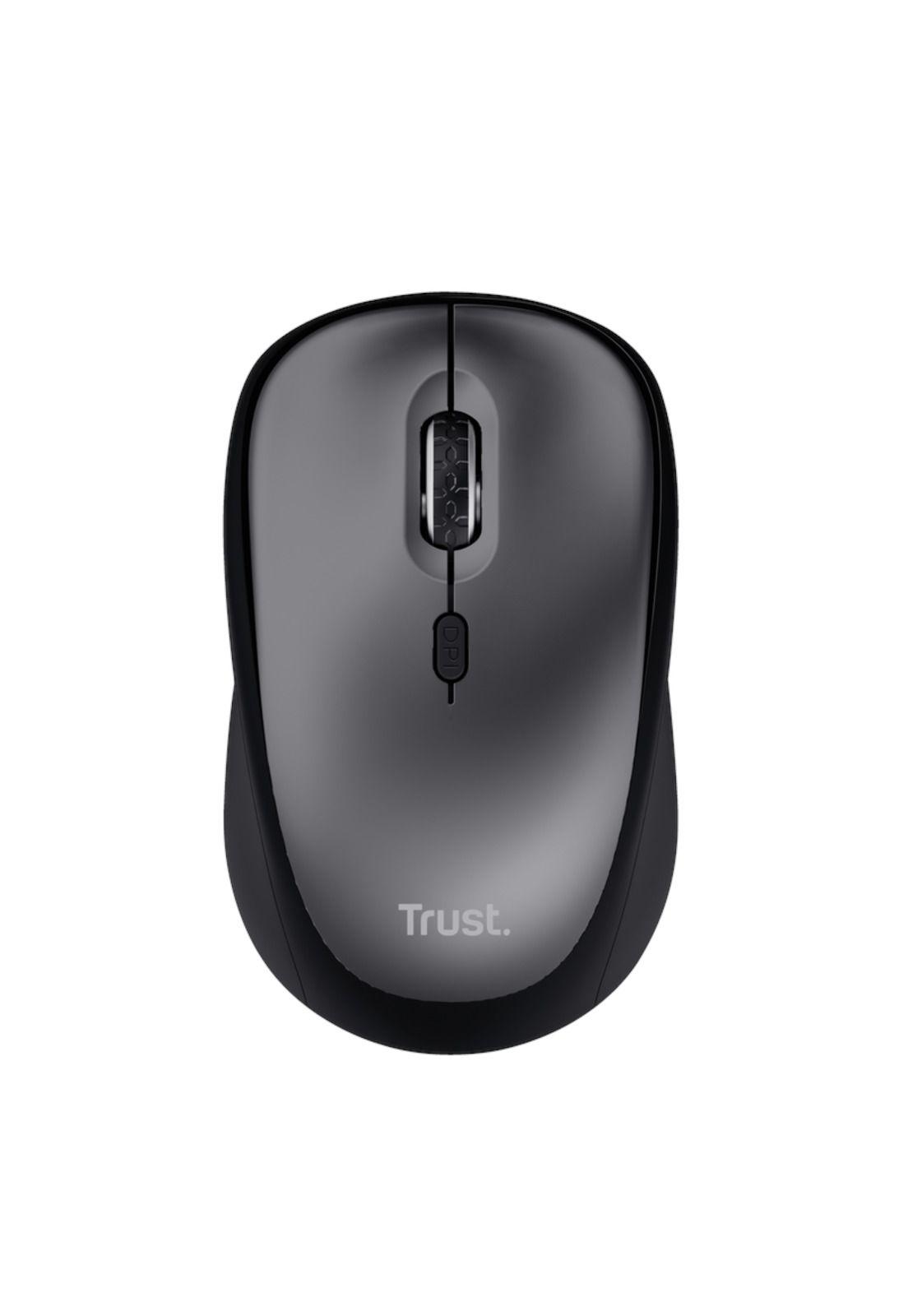 Mouse Inalámbrico Silencioso Trust YVI Eco Friendly BK 24549-2