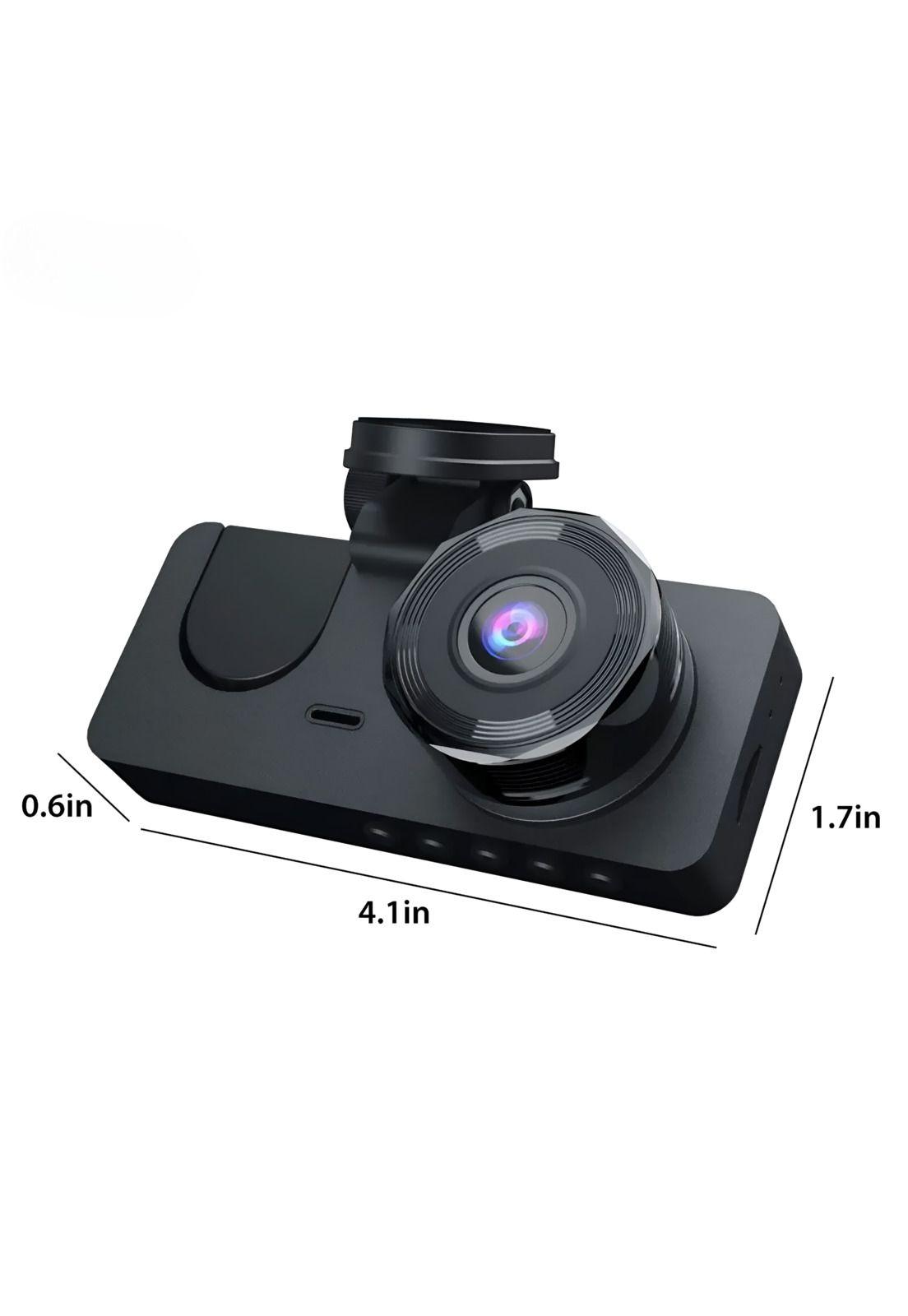Dashcam FHD Con Visión Nocturna Dual Cámara - DVR Automotriz-4