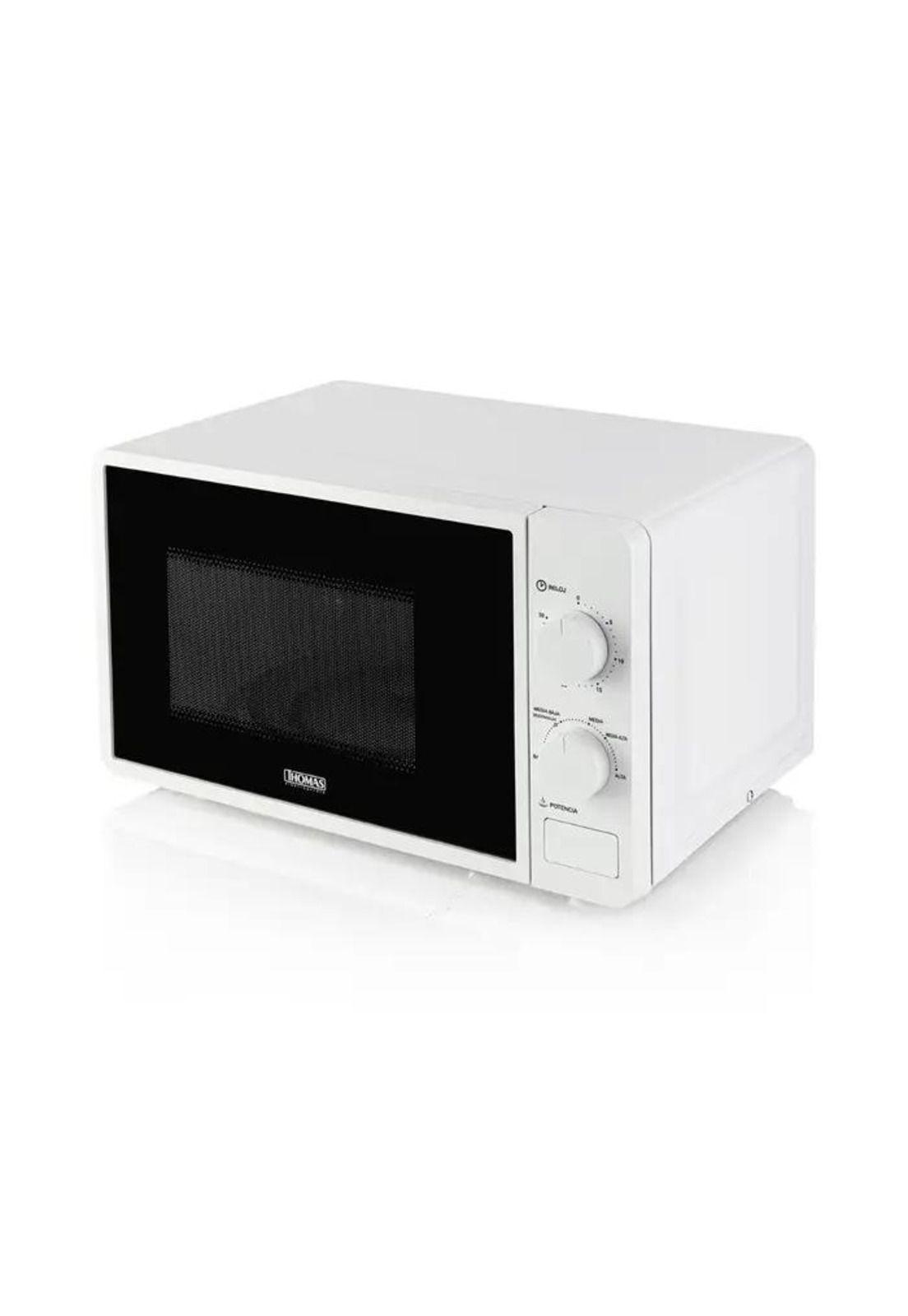 Microondas Thomas 18 Litros Blanco 700W De Potencia-3