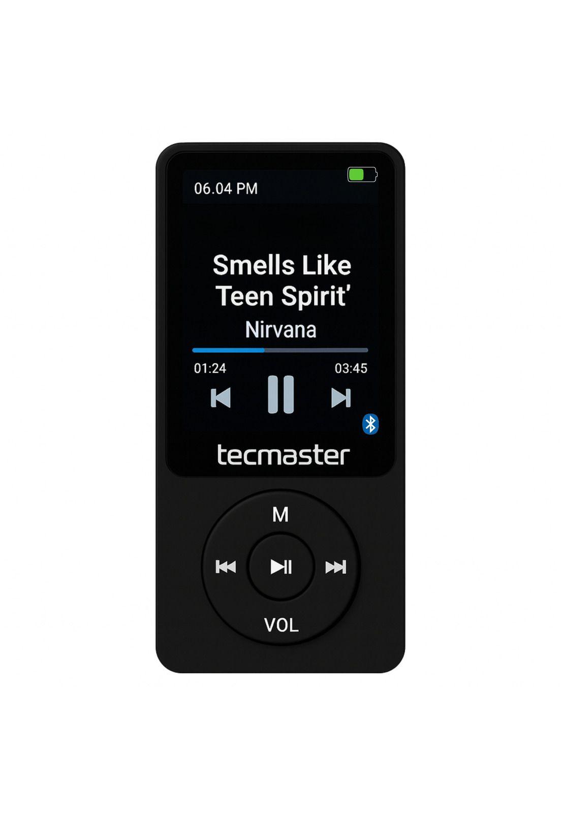 Reproductor MP3 16GB Bluetooth 5.0 Tecmaster TM-300523 Negro-4