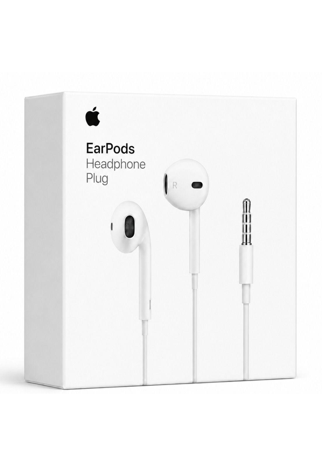 Audífonos Apple Eardpods Jack 3.5mm Original White-0