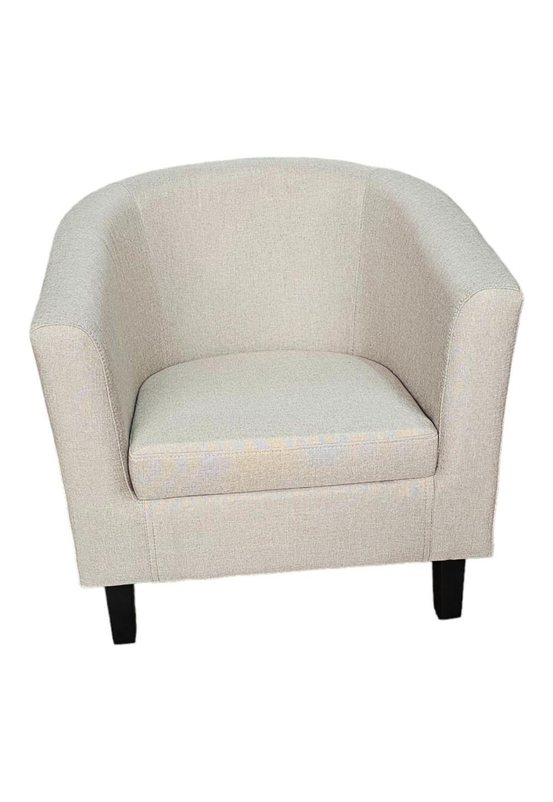 Poltrona Moderna de Descanso Individual Deluxe Gris-4