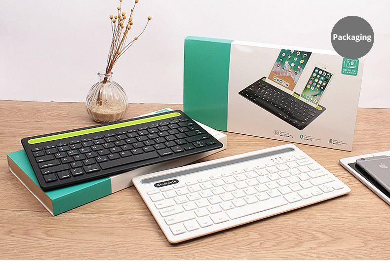 Teclado Inalámbrico Bluetooth Multi Plataformas / Smart TV-16