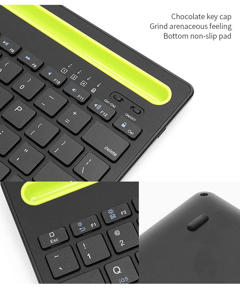 Teclado Inalámbrico Bluetooth Multi Plataformas / Smart TV-15