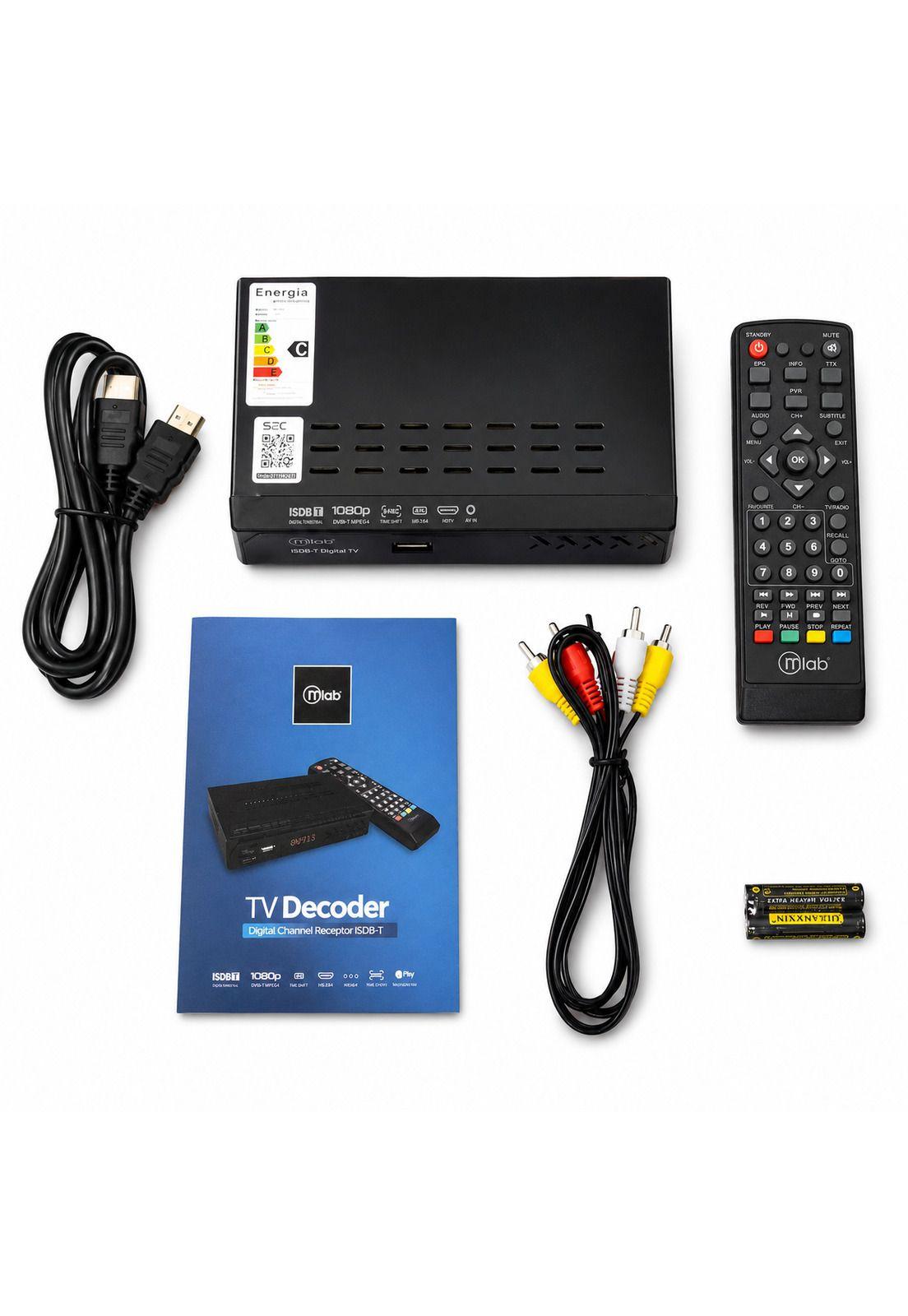 Decodificador de Señal Digital para TV ISDB-T High Power-4