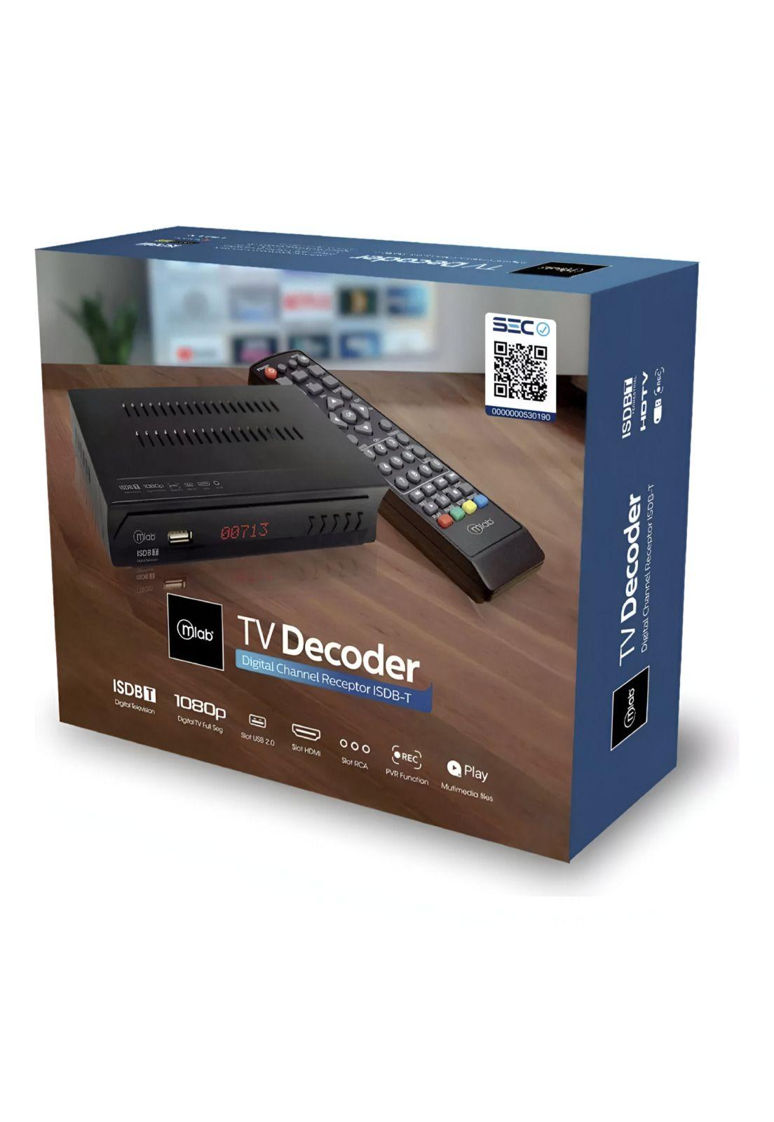 Decodificador de Señal Digital para TV ISDB-T High Power-8