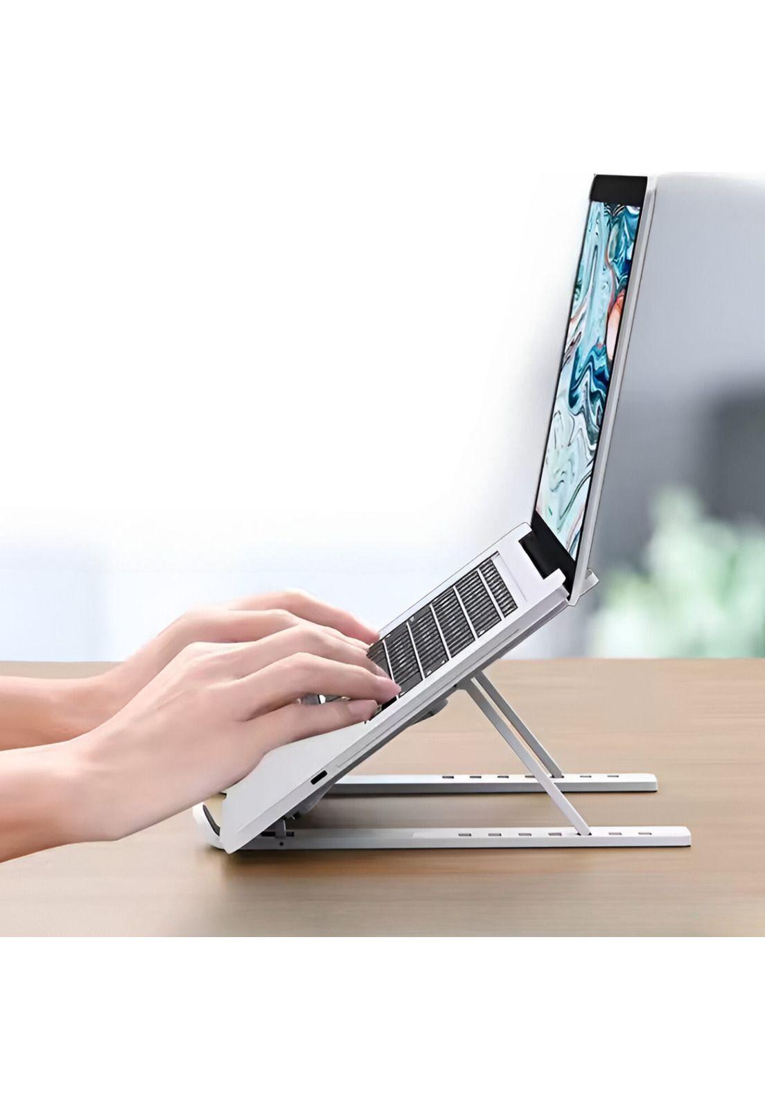 Soporte para Notebooks y Macbooks Retractil  de Aluminio-2