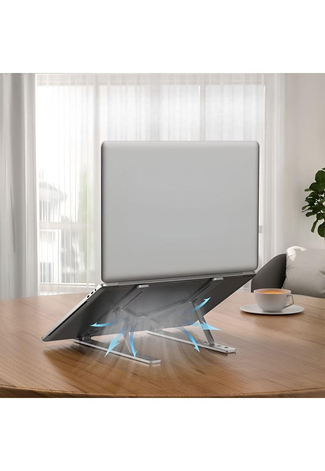 Soporte para Notebooks y Macbooks Retractil  de Aluminio-4