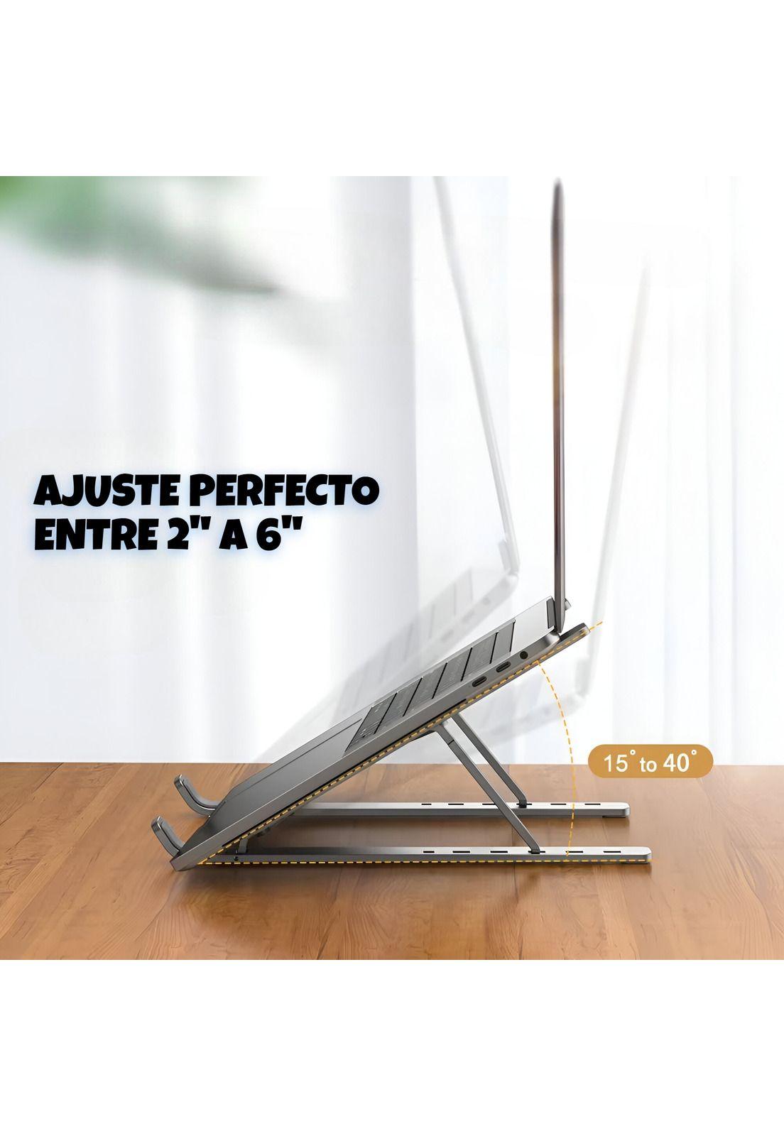 Soporte para Notebooks y Macbooks Retractil  de Aluminio-8