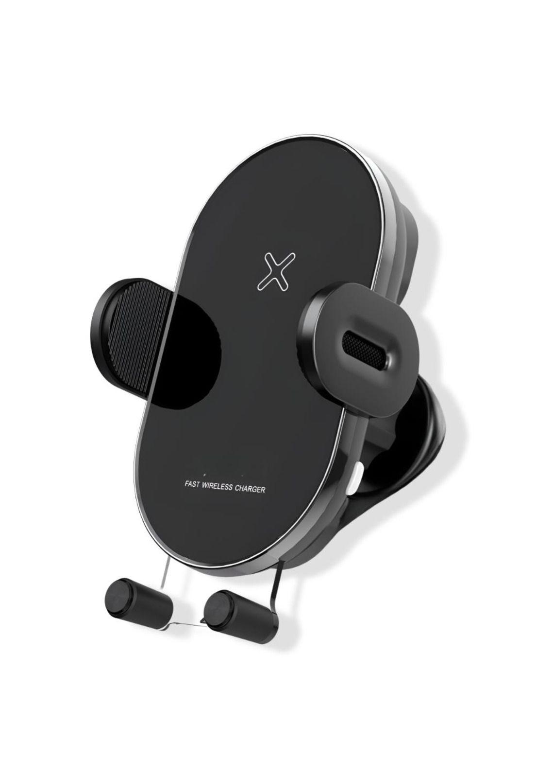 Soporte de Auto con Carga Inalámbrica 15W Tecmaster TM200543-3