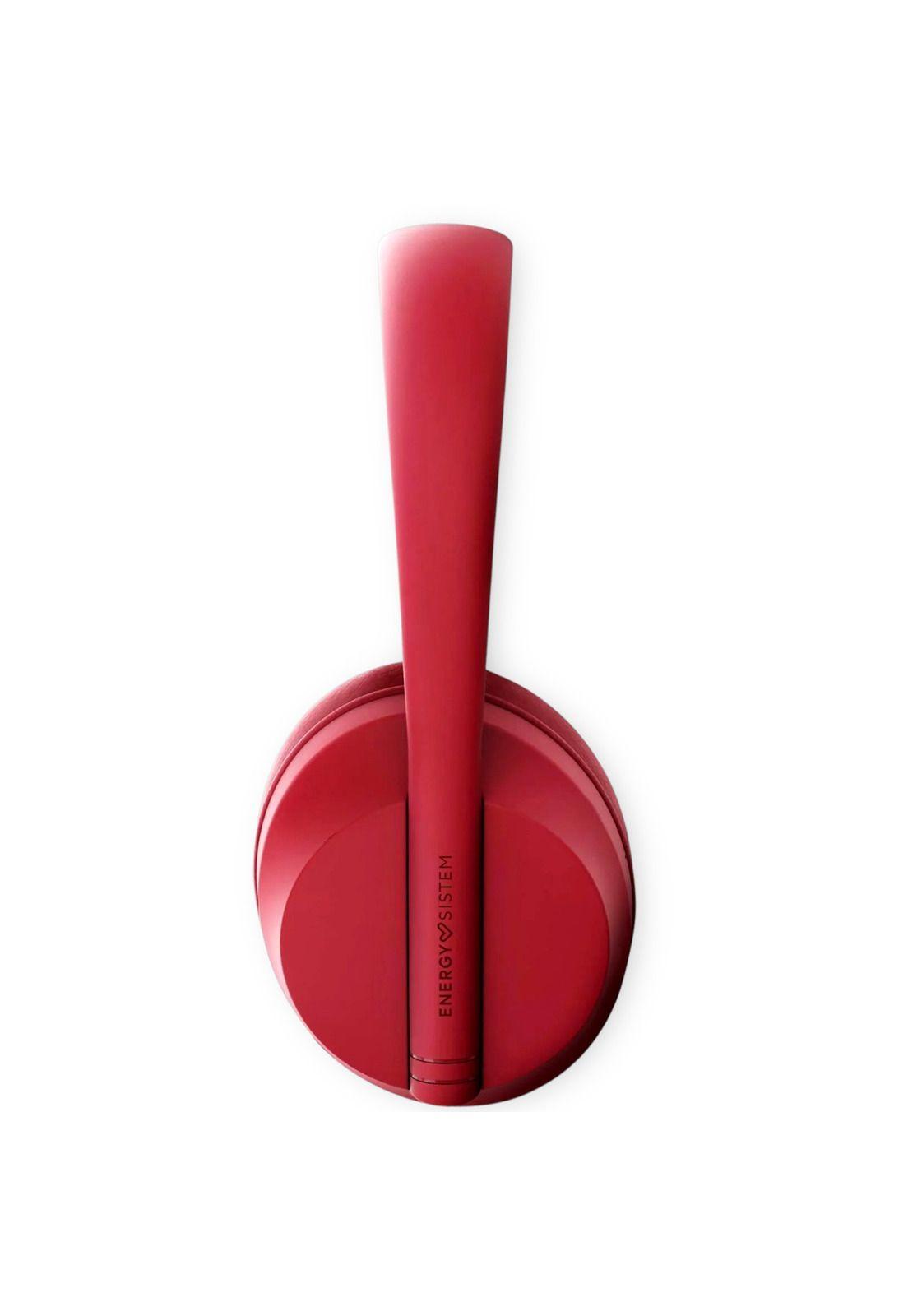 Audífonos Energy Sistem HOSHI Rojo Autonomía 23H + Assistant-4