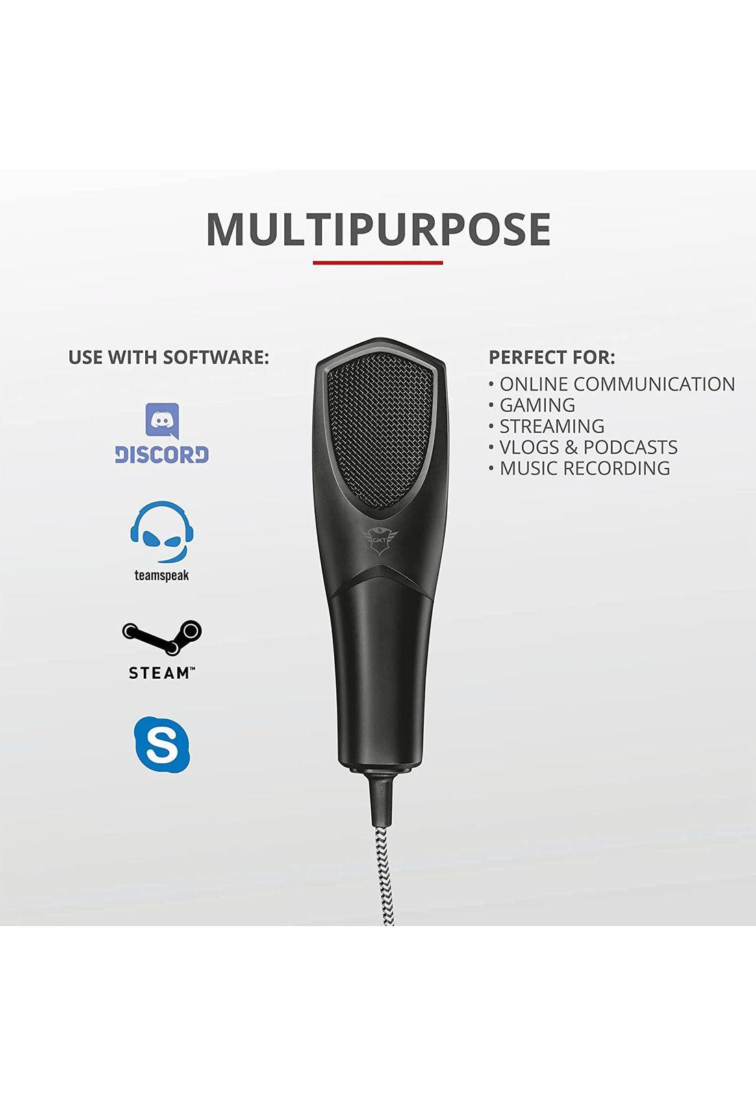 Microfono Usb de Condensador Profesional Trust GXT 232 Mantis-5