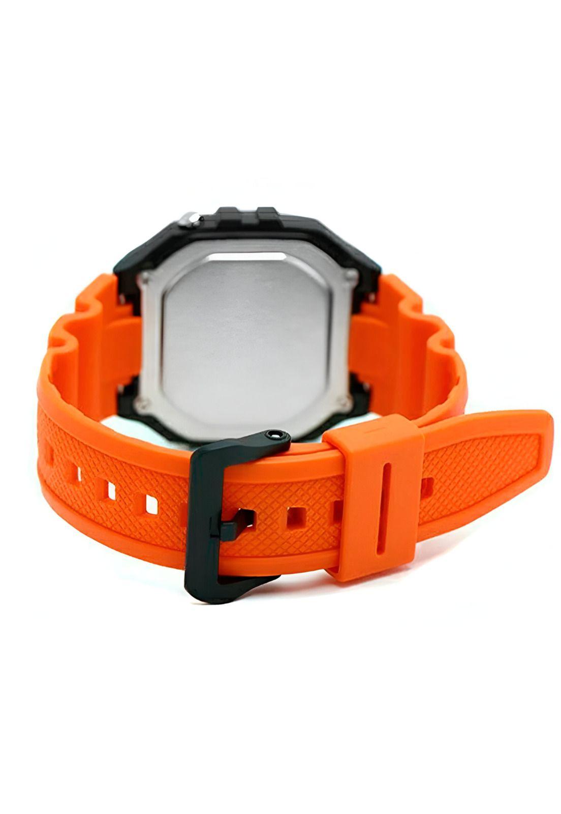 Reloj Casio Hombre W-218H-4B2VDF Orange Edition-3