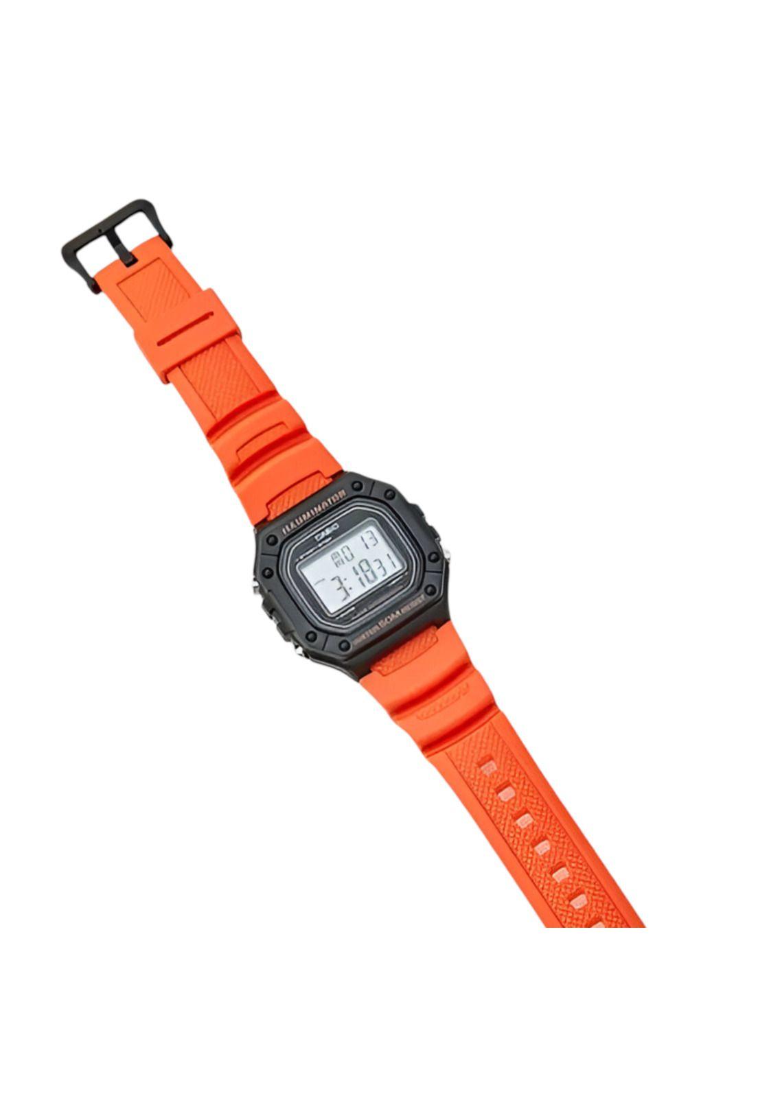 Reloj Casio Hombre W-218H-4B2VDF Orange Edition-4