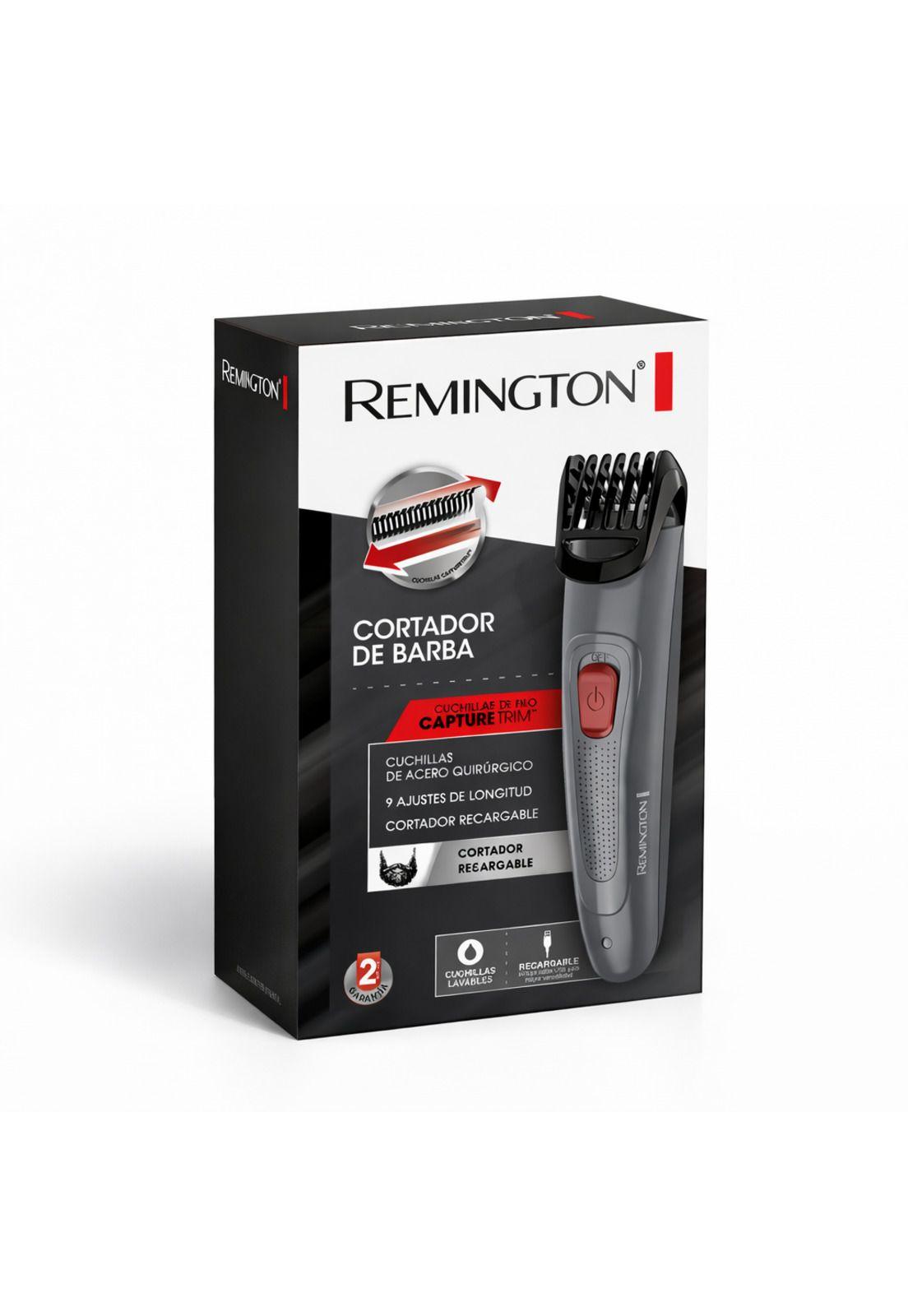 Cortadora de Barba Remington Beard Boss MB08A Recargable USB-0